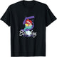 Kids Disney Princess Ariel The Little Mermaid 5th Birthday T-Shirt - T-Shirt | Black