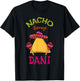Nacho Average Dani Personalized Name Funny Taco Roots T-Shirt - T-Shirt | Black