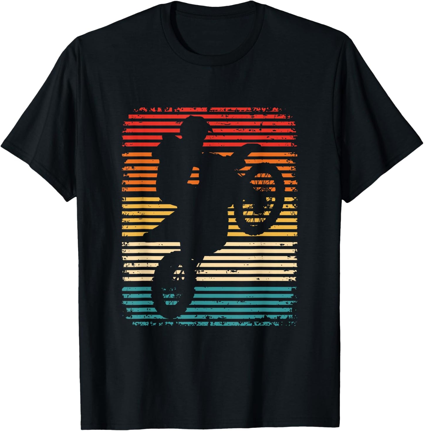 Dirt Bike Enduro Kids Boys Supermoto Motocross , black T-Shirt - T-Shirt | Black