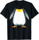 Funny Penguin Costume Penguin Body Headless Penguin Costume T-Shirt - T-Shirt | Black