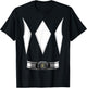 Power Rangers Halloween Blue Ranger Costume T-Shirt - T-Shirt | Black