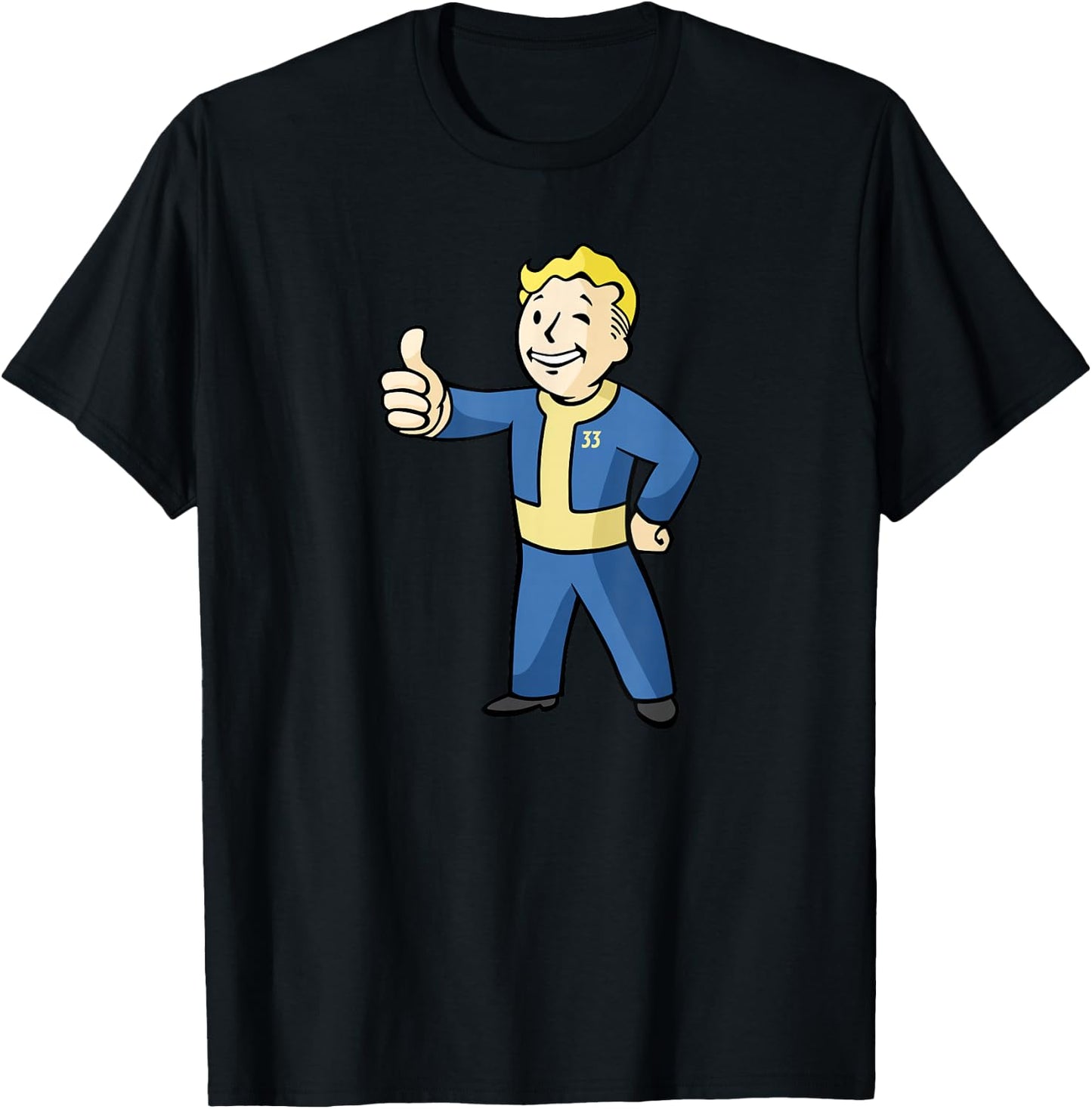 Fallout - Vault Boy , black T-Shirt - T-Shirt | Black