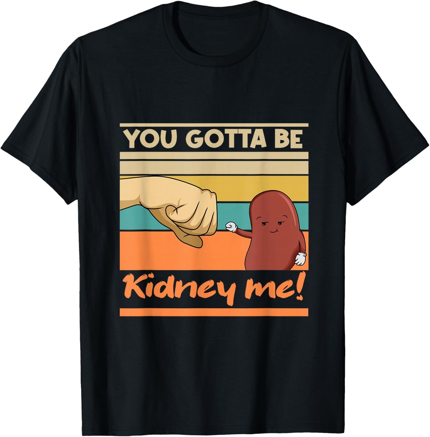 Organ Donation Funny Pun for Kidney Donors - , Black, Small, Short Sleeve, Classic Fit T-Shirt - T-Shirt | Black