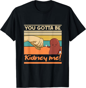 Organ Donation Funny Pun for Kidney Donors - , Black, Small, Short Sleeve, Classic Fit T-Shirt - T-Shirt | Black