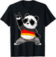 Deutschlandflagge Herren Damen Kinder Deutschland T-Shirt - T-Shirt | Black