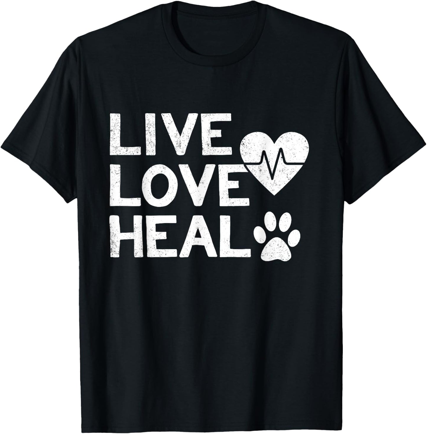 Funny Women And Men Veterinarian Tech Appreciation Gift T-Shirt - T-Shirt | Black
