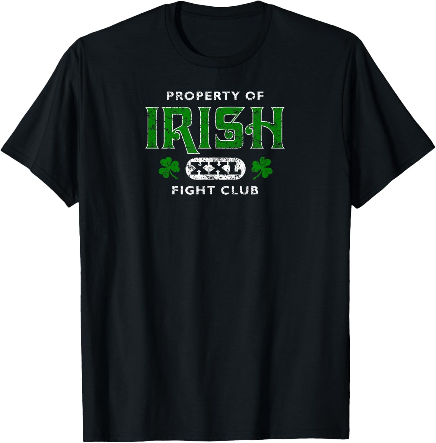 Property of Irish Fight Club XXL T-Shirt - T-Shirt | Black