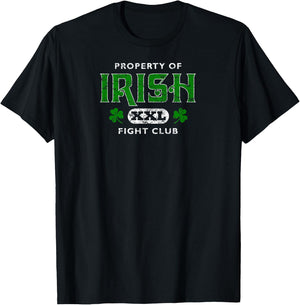 Property of Irish Fight Club XXL T-Shirt - T-Shirt | Black