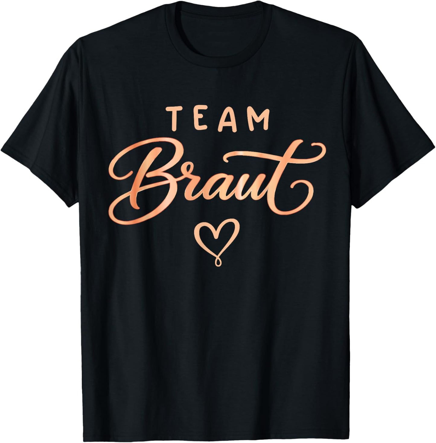 JGA Frauen Junggesellenabschied Poltern Team Braut T-Shirt - T-Shirt | Black