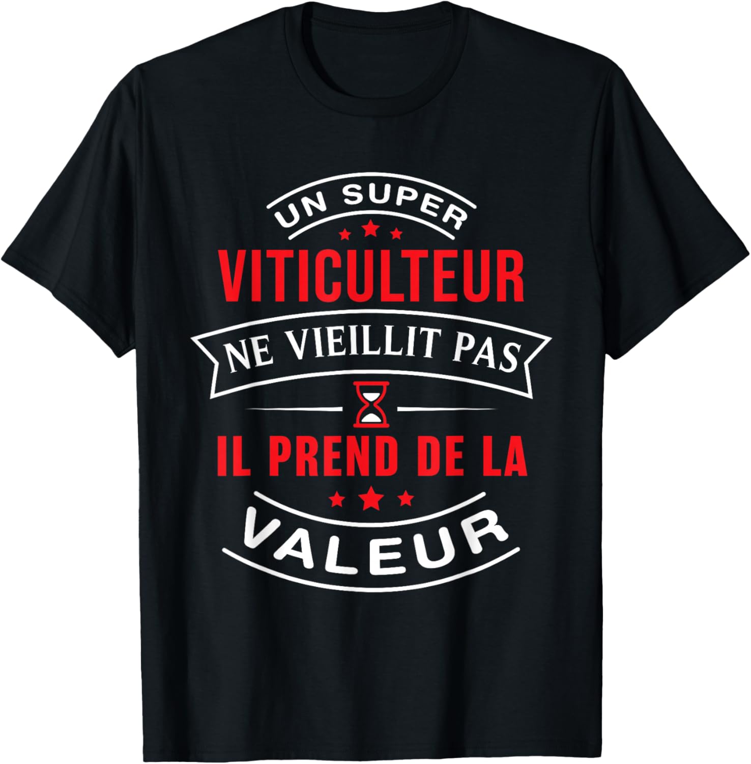 A Super Winemaker Does Not Age Gift Winemaker , Black, S T-Shirt - T-Shirt | Black