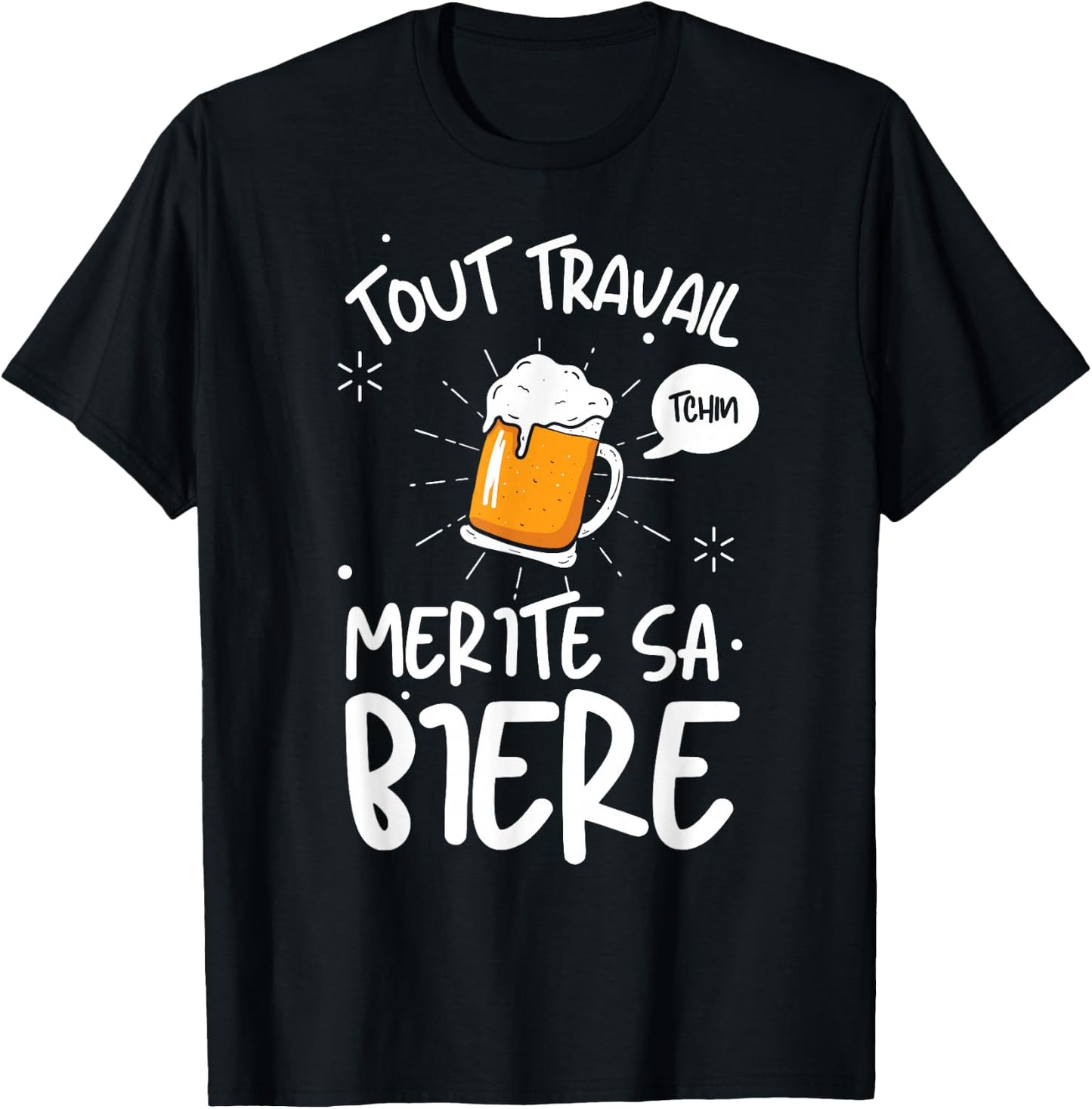 Noel Funny Beer Man Funny Beer Pressure , Black, S T-Shirt - T-Shirt | Black