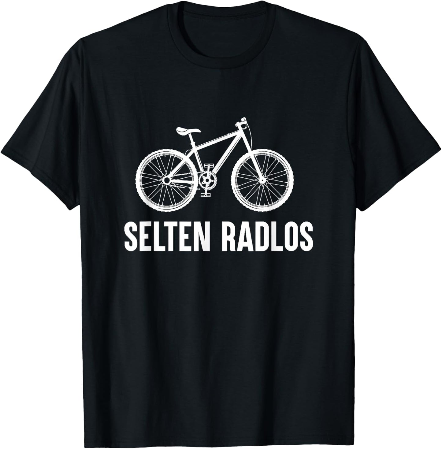 Rare Radlos Bicycle Cycling Road Bike E-Bike Mountain Bike , black T-Shirt - T-Shirt | Black
