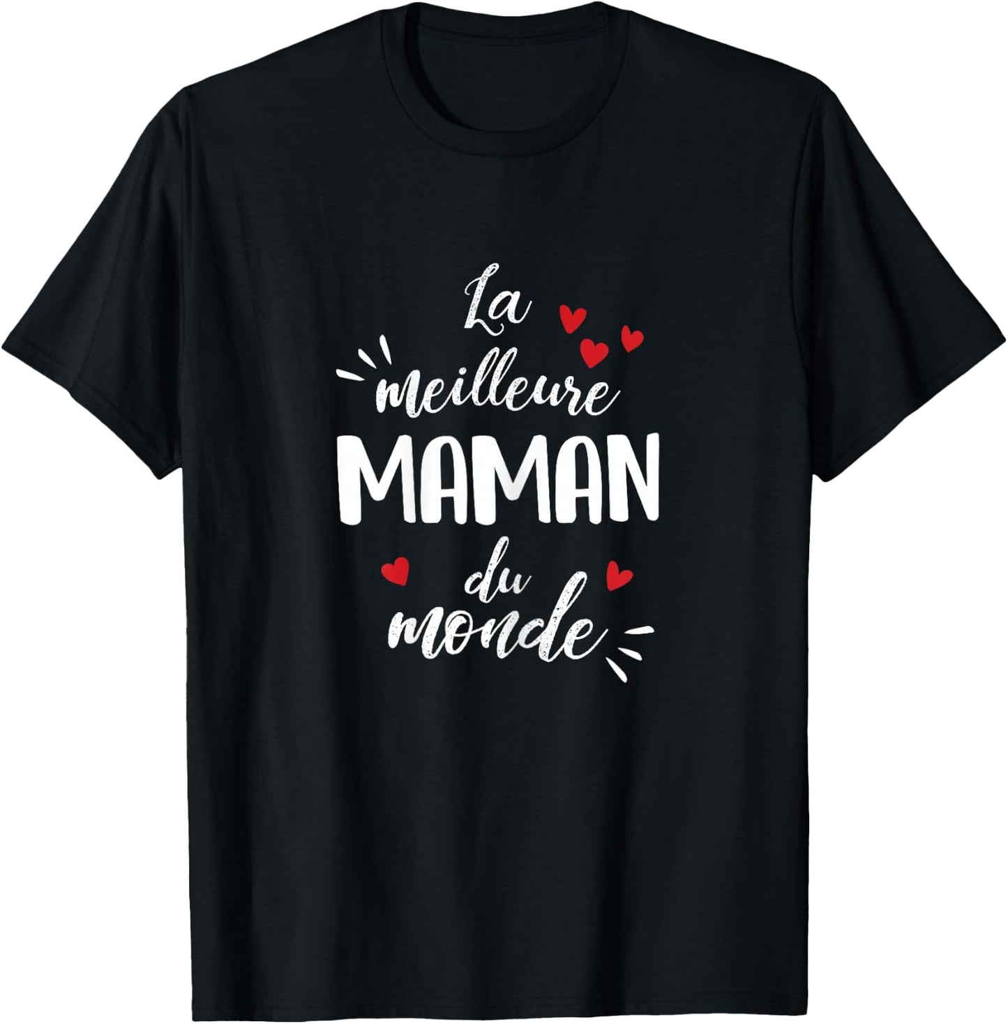 World's Best Mom Super Gift Mother's Day , Black T-Shirt - T-Shirt | Black