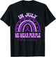 In July We Wear Purple GIST Awareness Rainbow T-Shirt - T-Shirt | Black