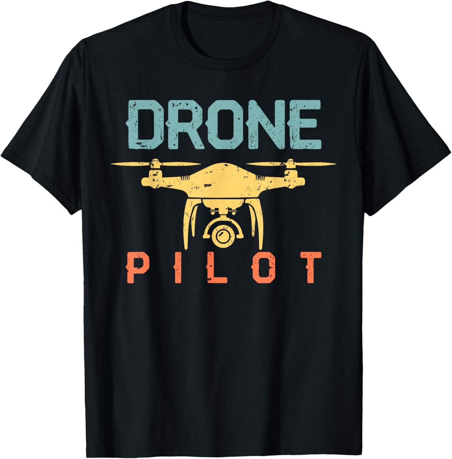 Drone Pilot , black T-Shirt - T-Shirt | Black