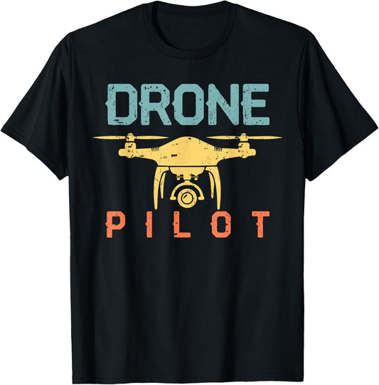 Drone Pilot , black T-Shirt - T-Shirt | Black