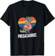 Pregasaurus - Fun Future Mom Artwork T-Shirt - T-Shirt | Black