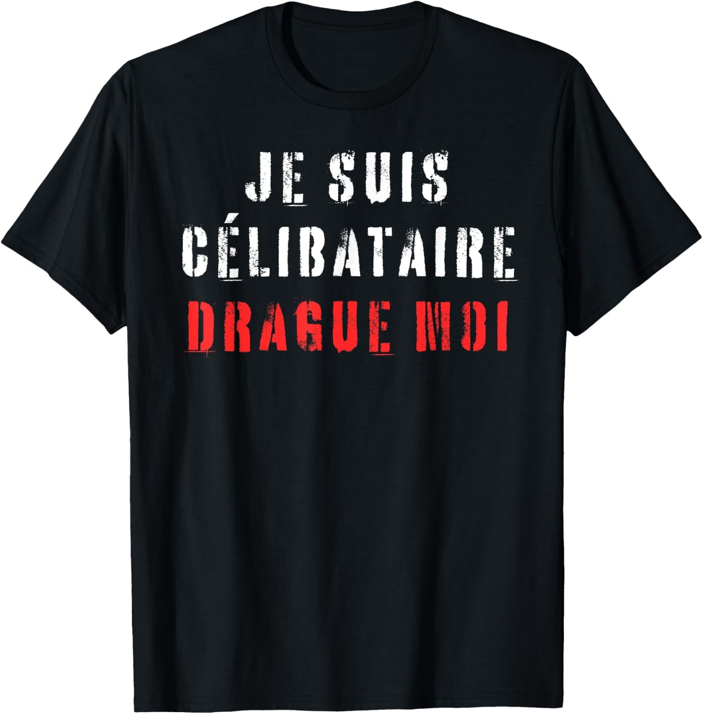 I Am Single Humor Beauf Phrase Funny Valentine's Day , Black, S T-Shirt - T-Shirt | Black