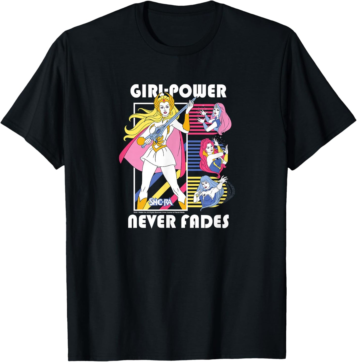 She-Ra - Frauenpower verblasst nie T-Shirt - T-Shirt | Black