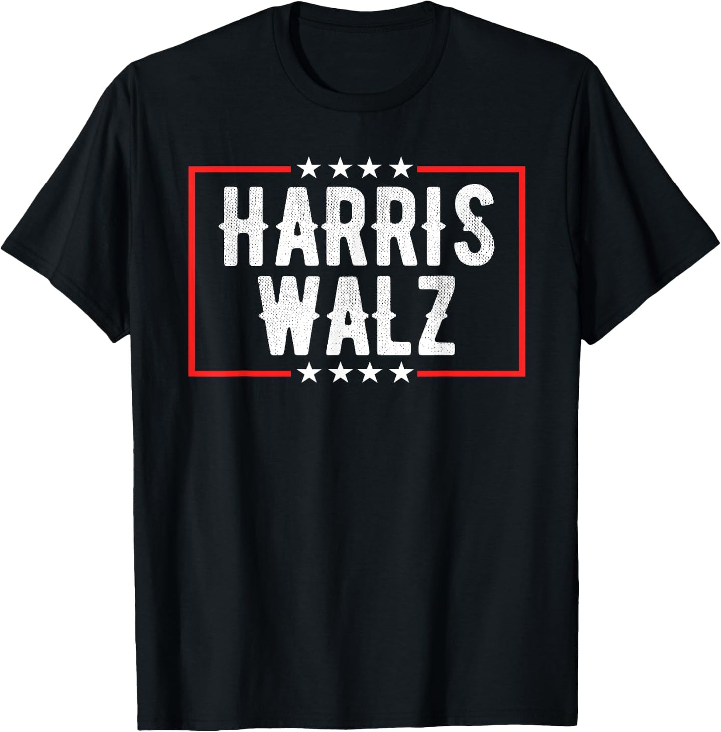 Blue Harris Walz 2024 Harris Waltz 2024 T-Shirt - T-Shirt | Black
