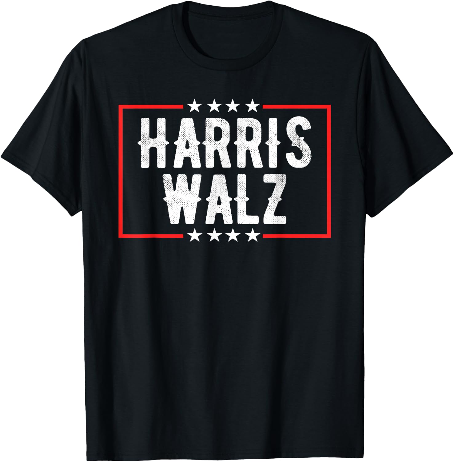 Blue Harris Walz 2024 Harris Waltz 2024 T-Shirt - T-Shirt | Black