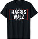 Blue Harris Walz 2024 Harris Waltz 2024 T-Shirt - T-Shirt | Black