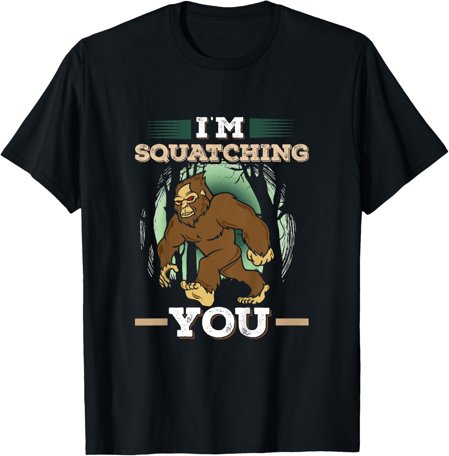 Bigfoot Toddler Shirt Funny Sasquatch Kids Gift T-Shirt - T-Shirt | Black