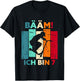 Bääm! Ich bin 7 Geburtstag Sieben Jahre Junge Mädchen 7. T-Shirt - T-Shirt | Black