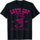 Let's Get Rowdy My Last Rodeo Western Bachelorette 2025 T-Shirt - T-Shirt | Black