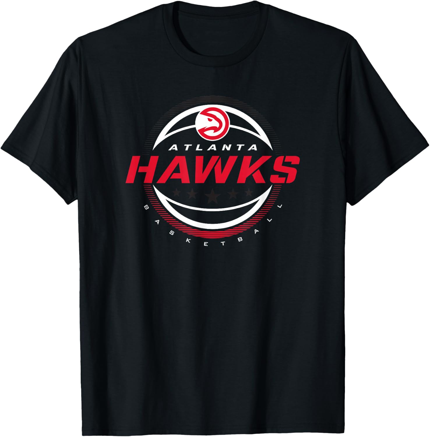 NBA Atlanta Hawks The Rock T-Shirt - T-Shirt | Black
