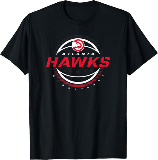 NBA Atlanta Hawks The Rock T-Shirt - T-Shirt | Black