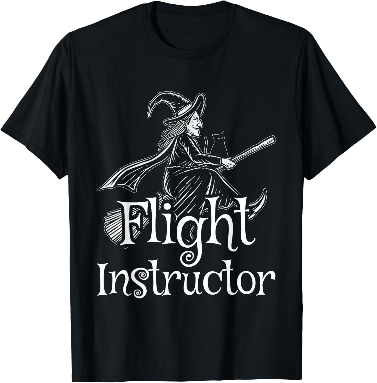 Flight Instructor Halloween T-Shirt - T-Shirt | Black