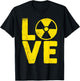 Funny Nuclear Men Women Radioactive Hazard Rad Tech Lovers T-Shirt - T-Shirt | Black