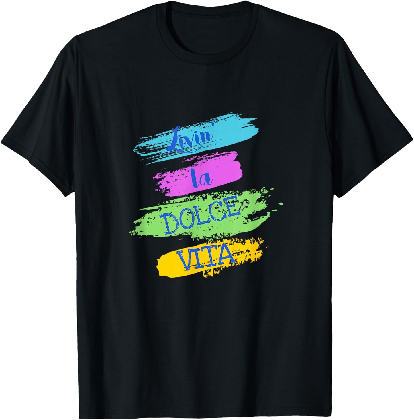 The Dolce Vita , black T-Shirt - T-Shirt | Black