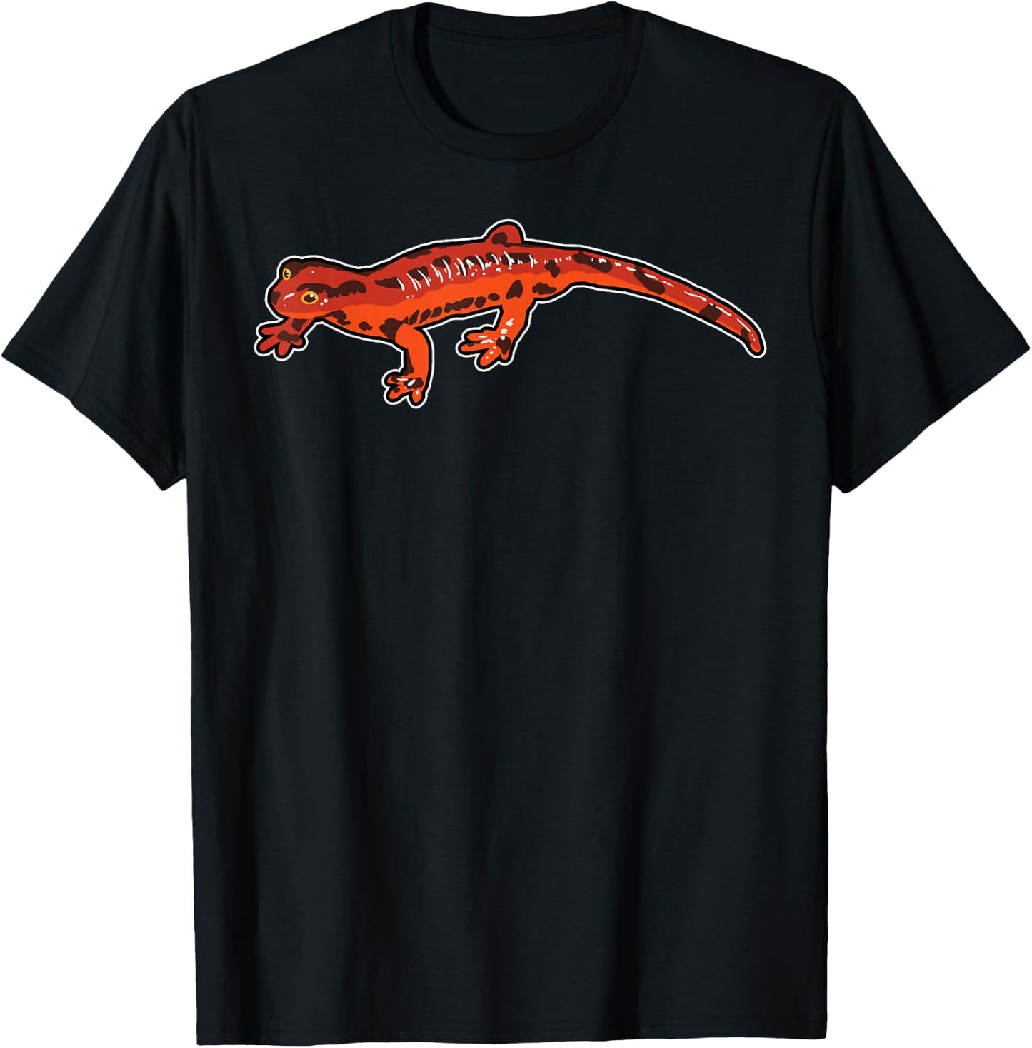 Salamander Zoologist Reptile Scientist Lizard Amphibian T-Shirt - T-Shirt | Black