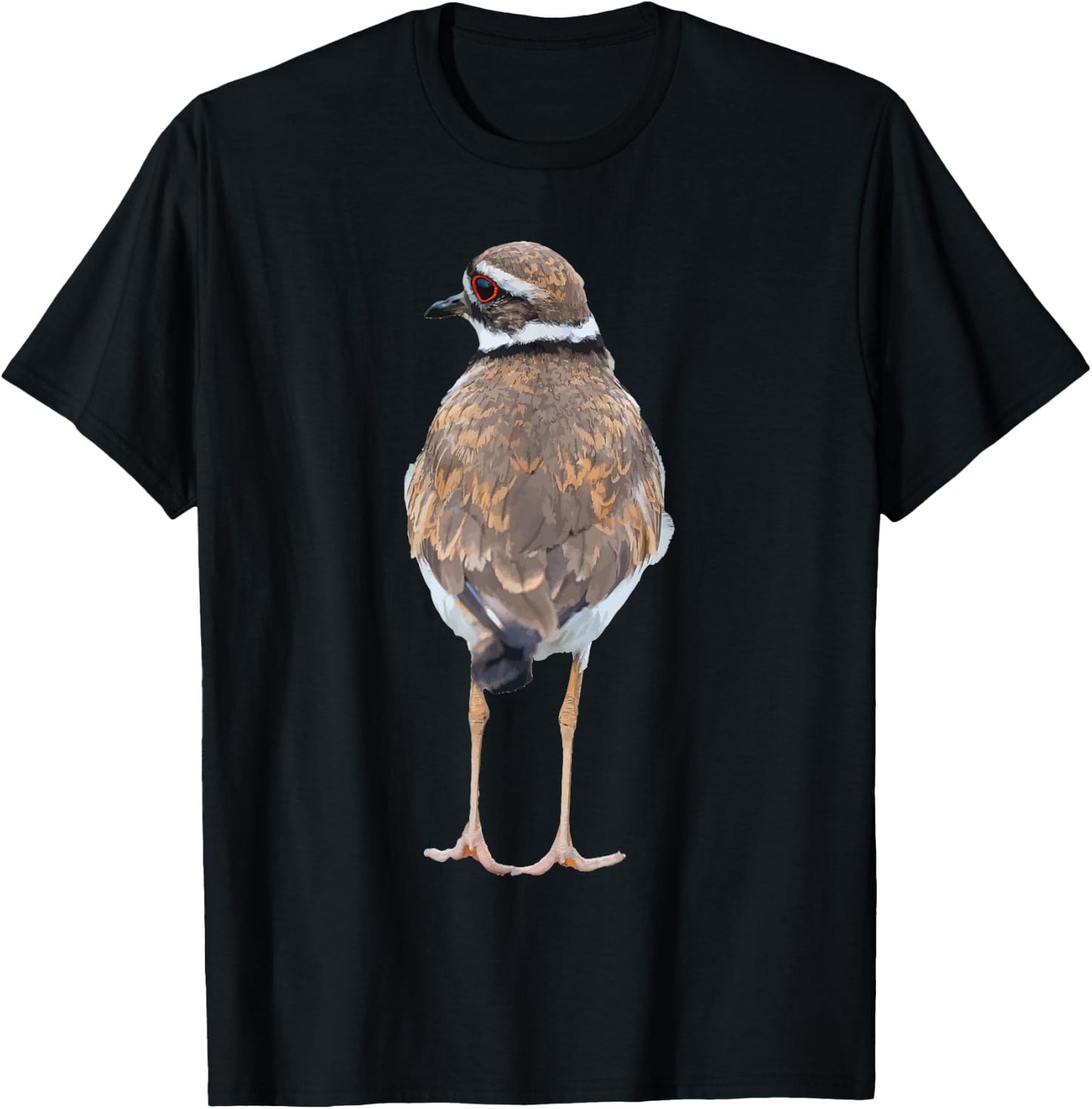 Killdeer Cute | Birding Gift | Bird Lover T-Shirt - T-Shirt | Black