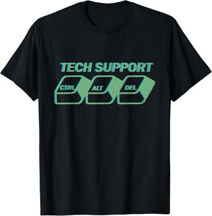 Technical Support - Customer Service Call Center T-Shirt - T-Shirt | Black