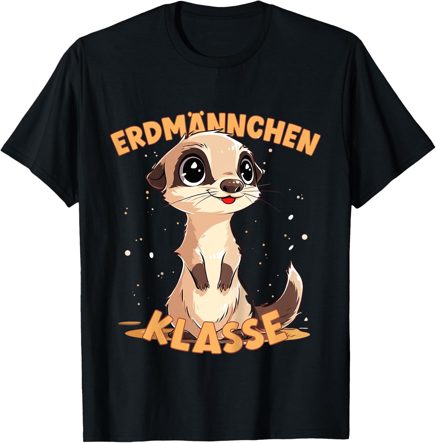 Erdmännchenklasse Grundschule, Klassentier Erdmännchen T-Shirt - T-Shirt | Black