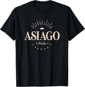 Asiago Italy Modern - Asiago Vicenza Italia T-Shirt - T-Shirt | Black