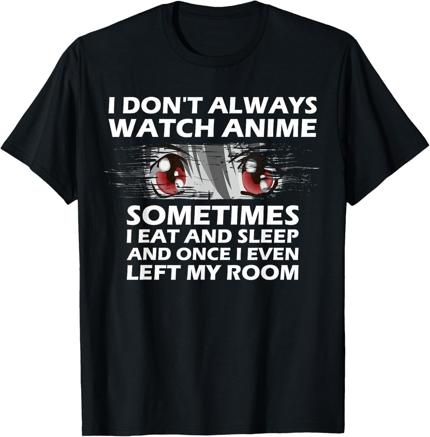 Anime Gift Teen Girls Women Boys Cute Anime Merch Lovers Small T-Shirt - T-Shirt | Black