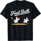 Fowl Ball Funny Chicken Baseball Pun T-Shirt - T-Shirt | Black