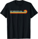 Vintage Retro Stripes Funny Saying Don't Hassle Me I'm Local T-Shirt - T-Shirt | Black