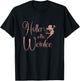 Wine Vino Gift Holla die Weinfee White Wine Red Wine T-Shirt - T-Shirt | Black