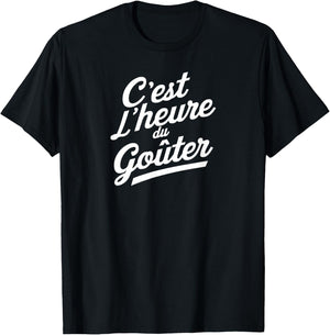 It's Time for Tea , Black, S T-Shirt - T-Shirt | Black