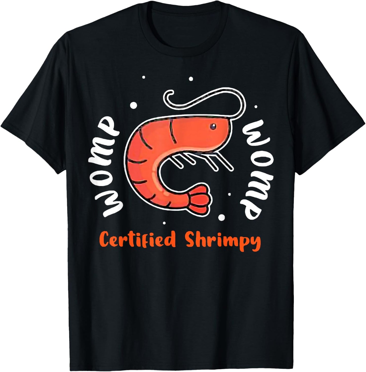 Shylily Shrimp Funny Women T-Shirt - T-Shirt | Black