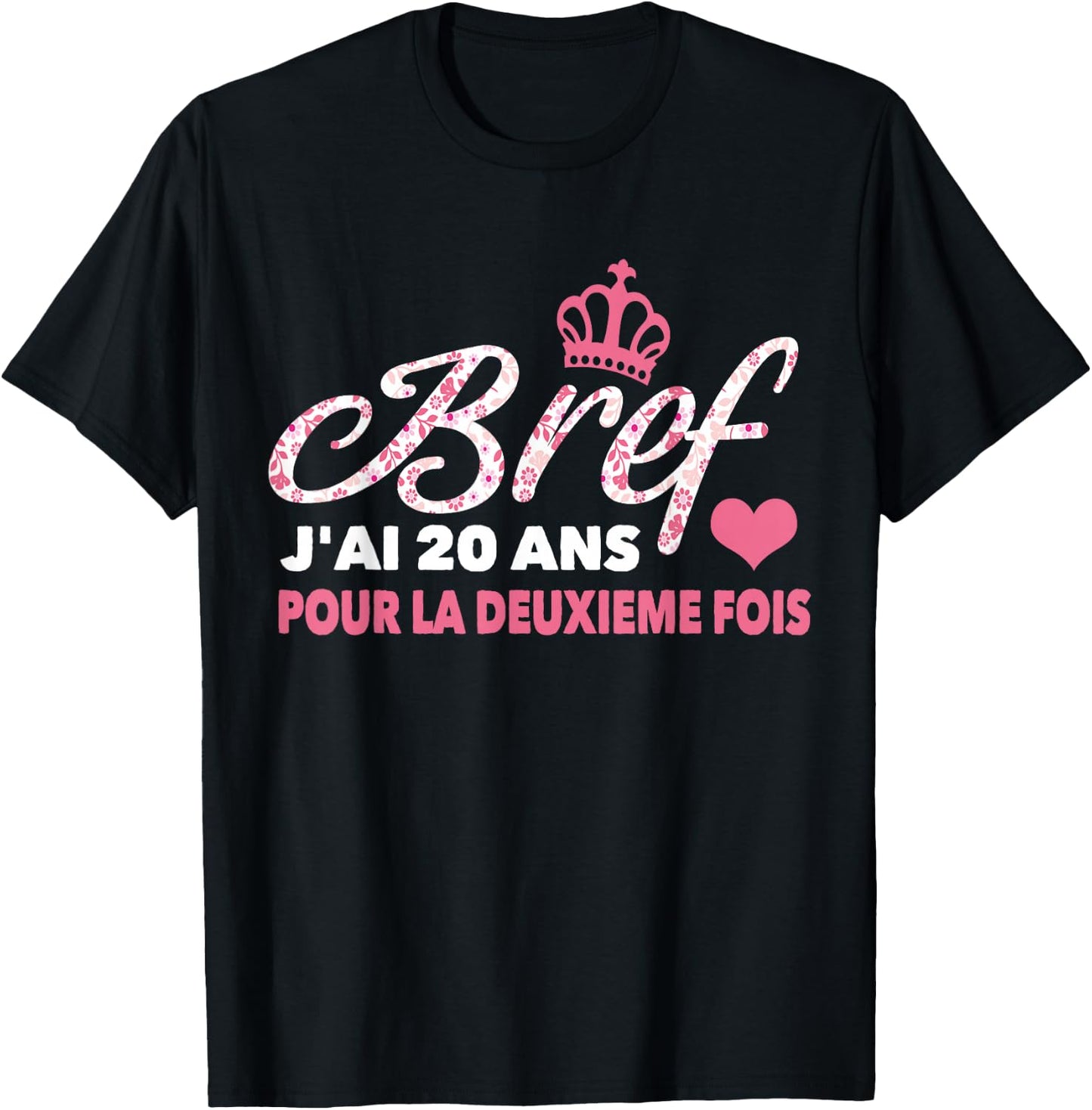 40 Years Anniversary Woman Vintage 1982 Humour Gift T-Shirt - T-Shirt | Black