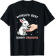 World´s Best Bunny Grandma Rabbit Love Easter Girls T-Shirt - T-Shirt | Black