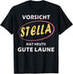Stella First Name Girls Women Gift Ideas for Stella , black T-Shirt - T-Shirt | Black