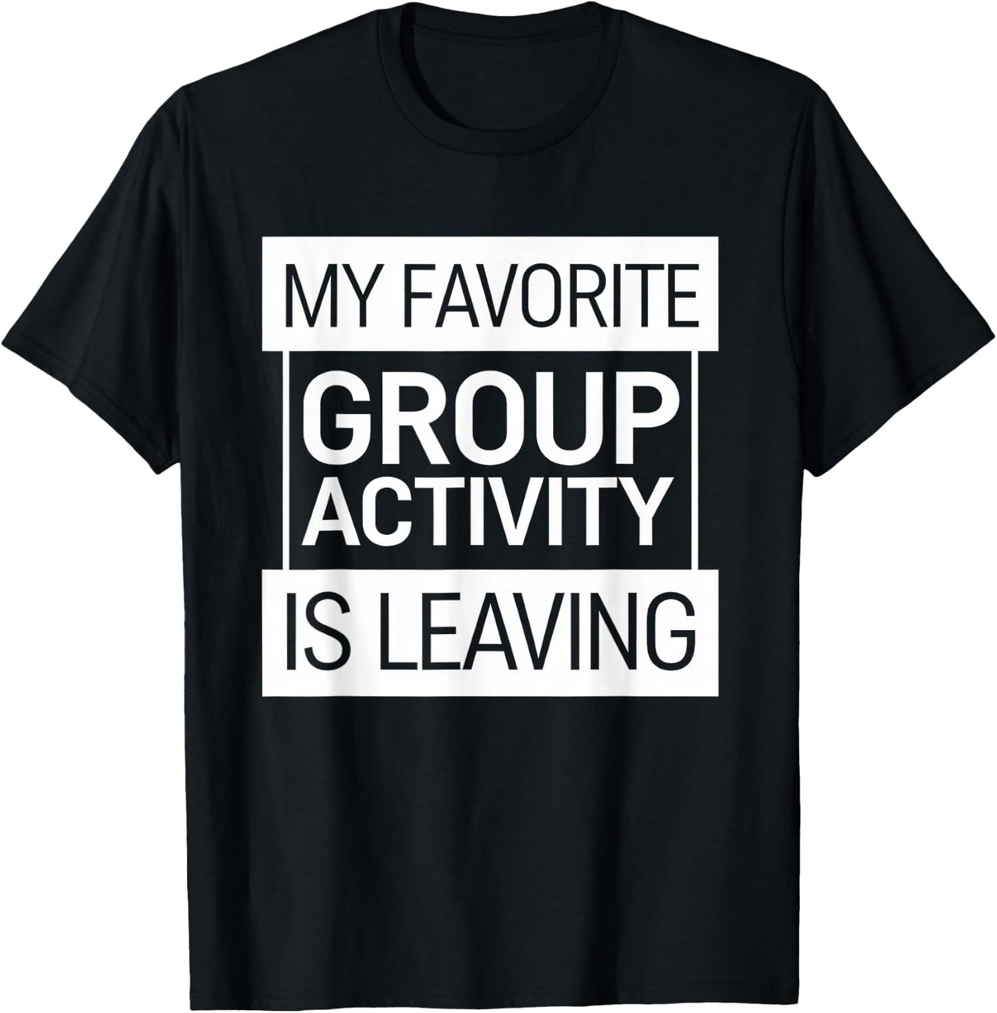 Introverti Drôle Anxiété Sociale Introverti T-Shirt - T-Shirt | Black