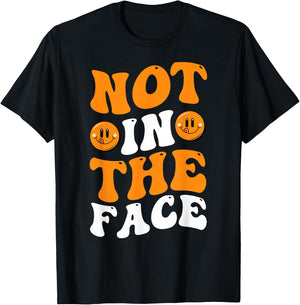 Not in the Face Dodgeball T-Shirt - T-Shirt | Black
